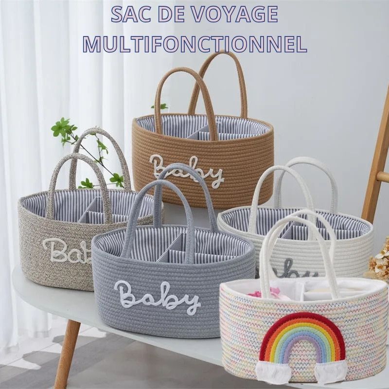 Sac de voyage portable multifonctionnel: FlexiMom Bag™