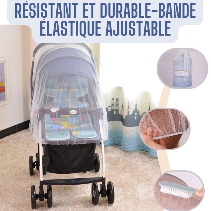 Moustiquaire pour poussette de bébé: BugShield™