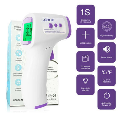 Thermomètre frontal infrarouge: QuickCheck™