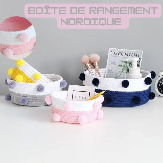 Boîte de Rangement Nordique : Stocklass™