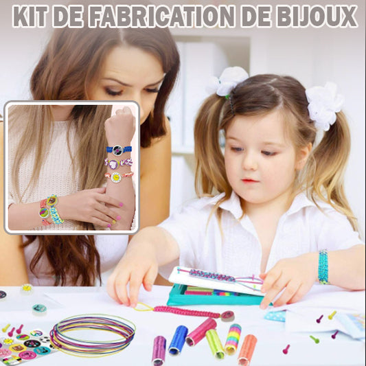 Kit de fabrication de bijoux pour filles