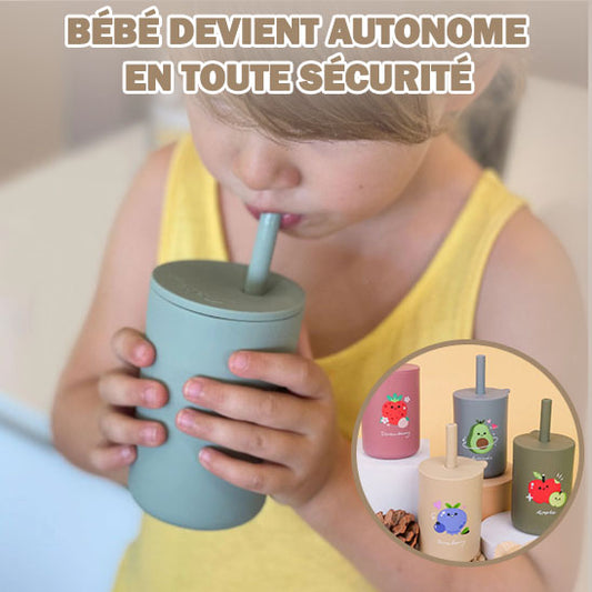 Gobelet en silicone pour tout-petits: WeeSip™