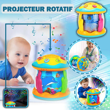 Projecteur rotatif de lumière océanique: Éclat Marin™