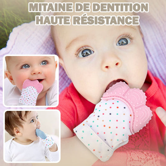 Mitaine de dentition pour bébé: BabyGnaw™