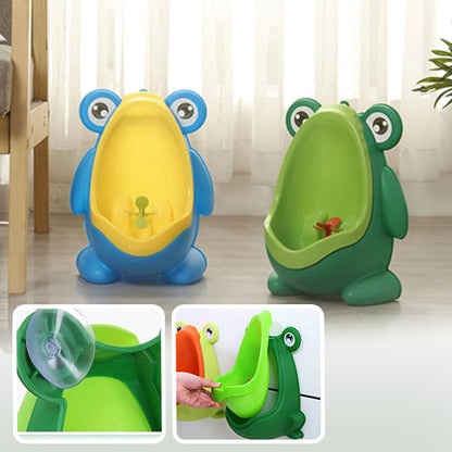 Urinoir mural en forme de Grenouille pour petits garçons: FrogUrinal™