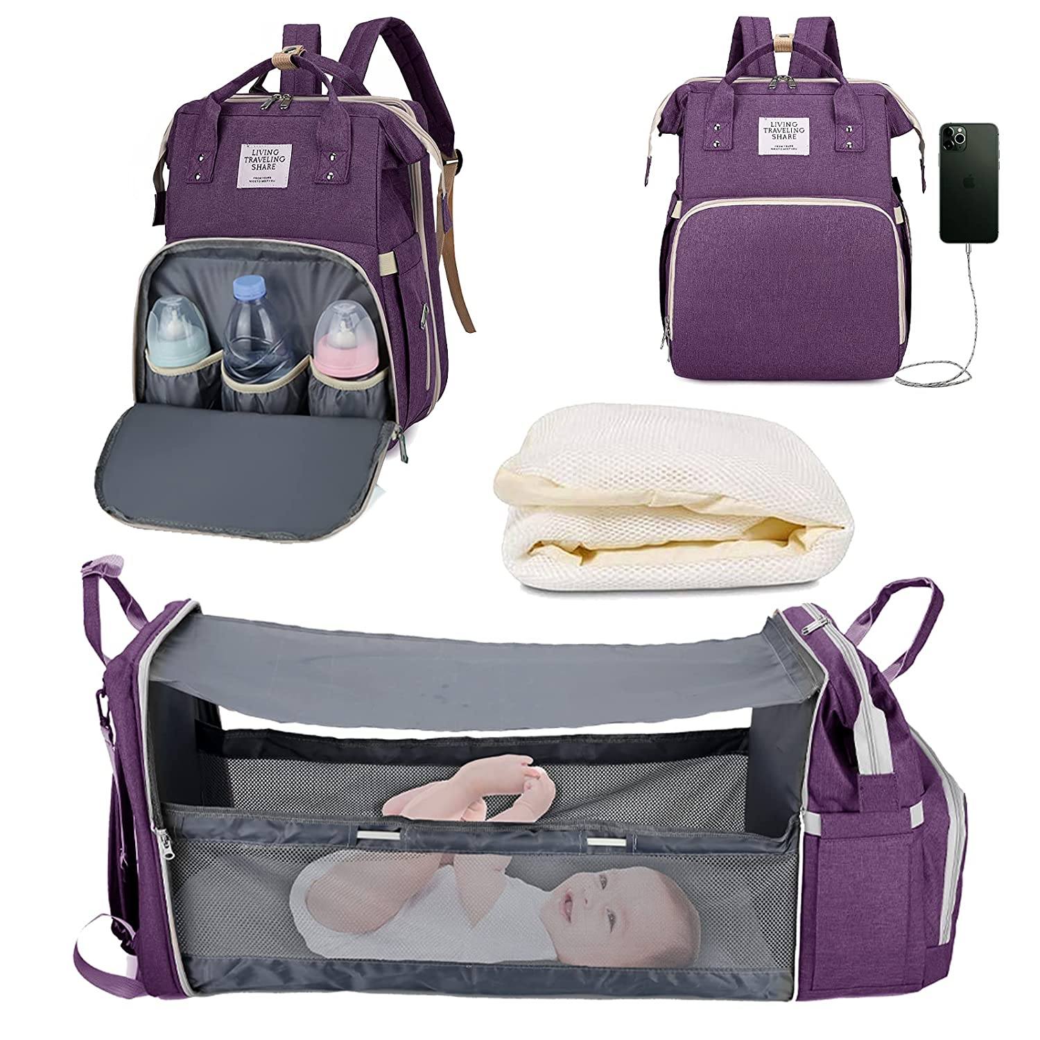 Sac à langer portatif | Berceau de voyage BabyNappy™ - Univers de bebe